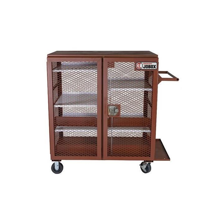 CABINET STOR MESH 59-1/2IN 33IN 55IN BR