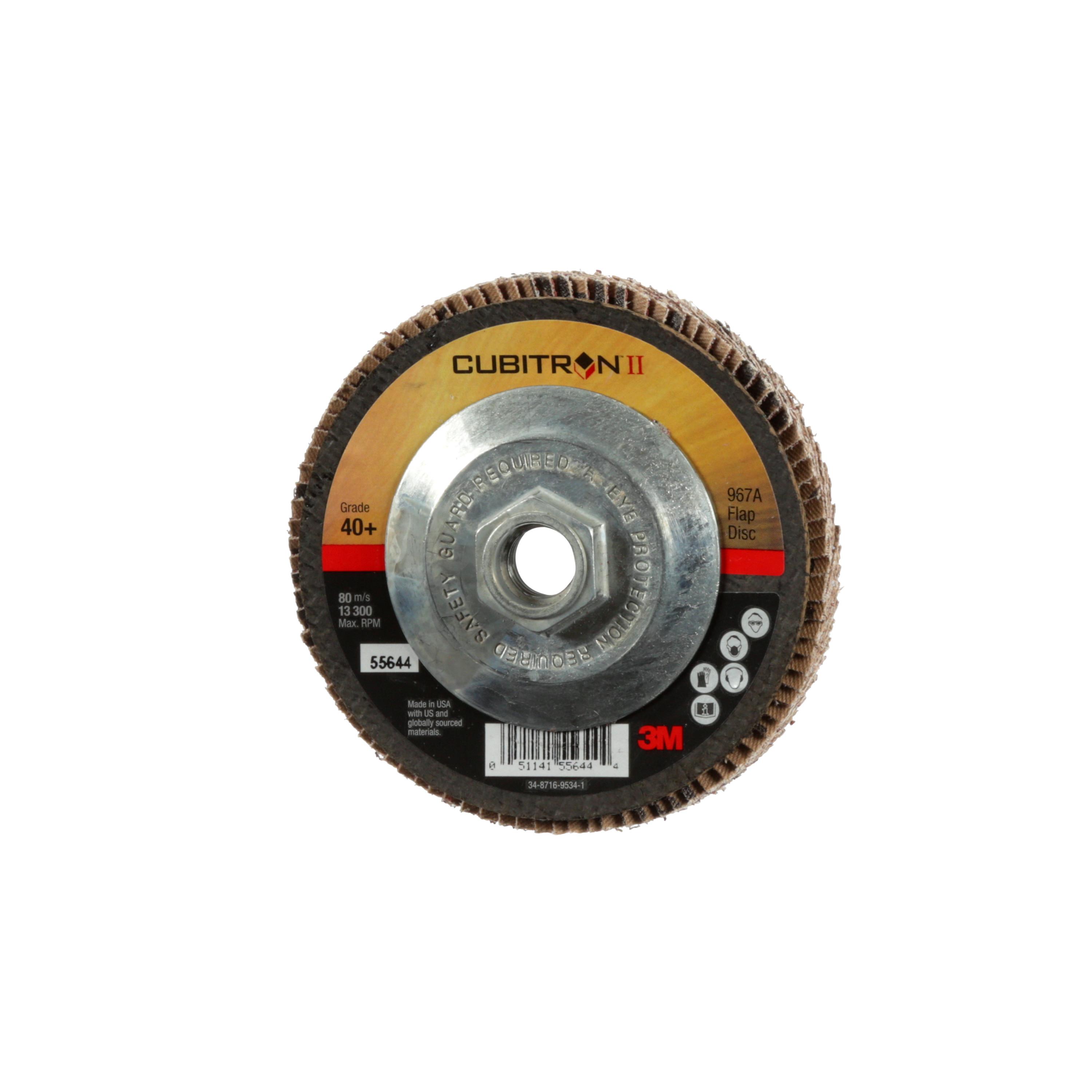 CTD ABRSV FLAP DISC 4-1/2IN 40+ COARSE