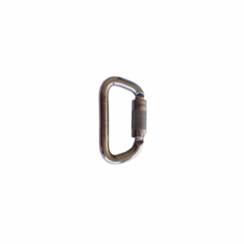 CARABINER 11/16 THROAT SS 3600LB GATE