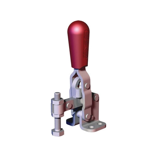 DESTACO 202-SS Vertical Hold-Down Toggle Locking Clamp, Stainless Steel, 250 lb, 0.93 in, M6x1