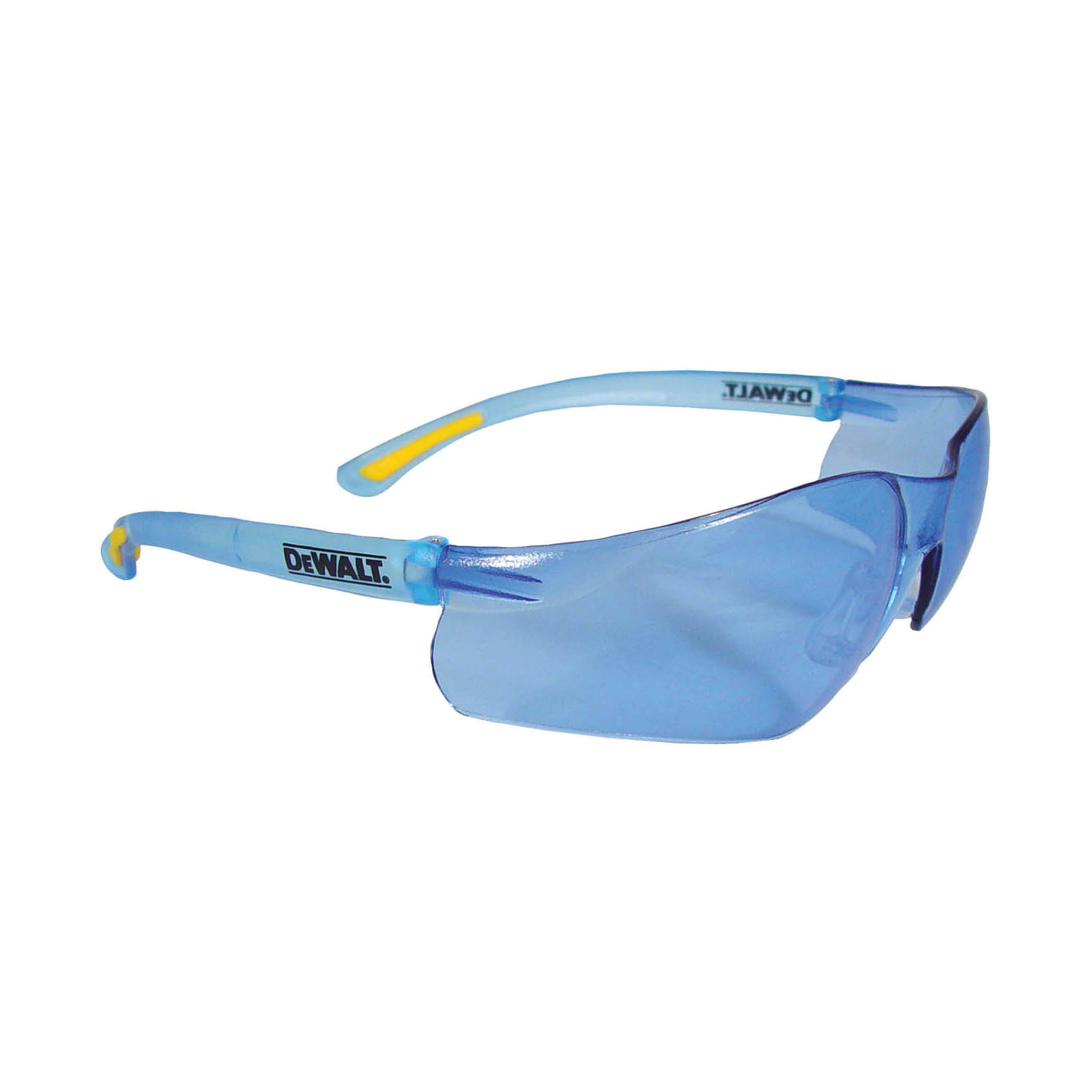EYEWEAR SAF HARD CTD/IMP-RESISTANT LT BL