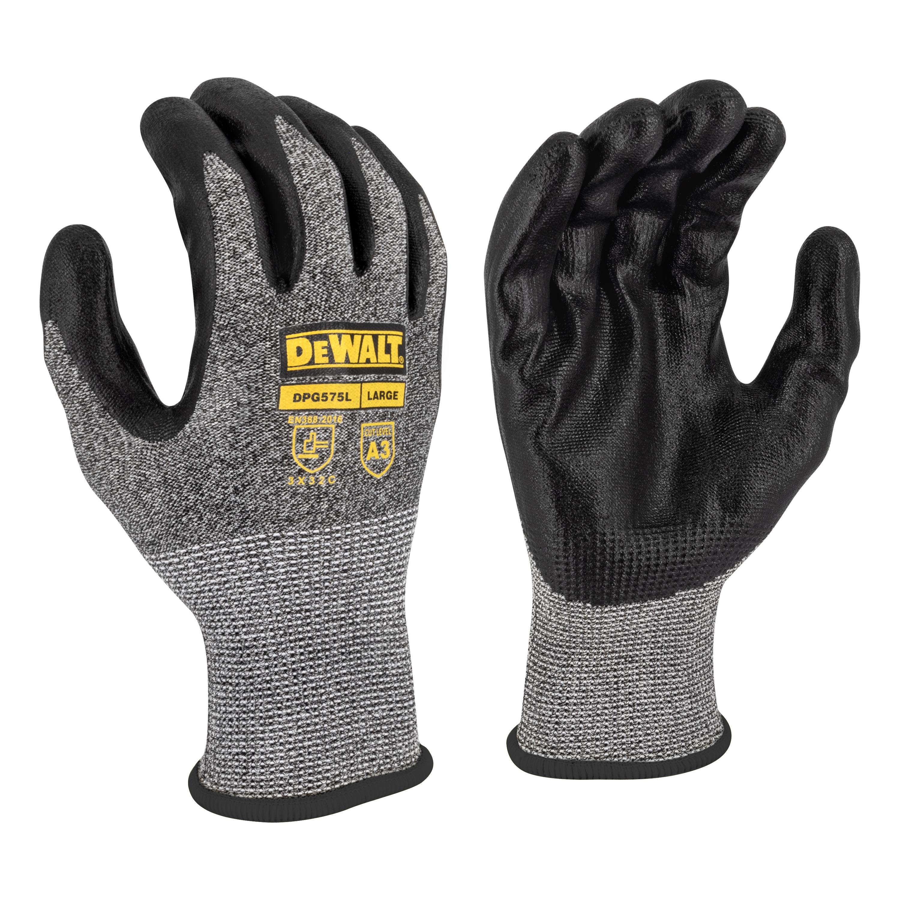 CUT-RESISTANT GLOVE L FOAM NITRILE
