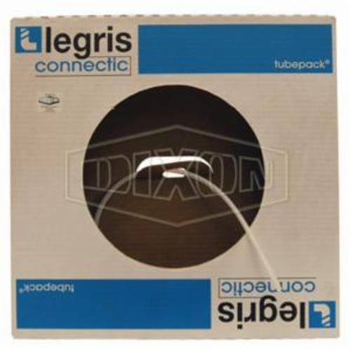Legris by Dixon® 1094P0400 Semi-Rigid Tubing, 0.106 in ID x 5/32 in OD x 100 ft L x 0.025 in THK Wall, Nylon, Domestic