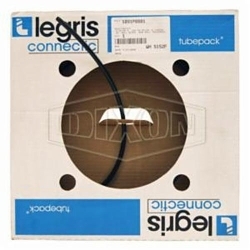 Legris by Dixon® 1094P0401 Semi-Rigid Tubing, 0.106 in ID x 5/32 in OD x 100 ft L x 0.025 in THK Wall, Nylon, Domestic