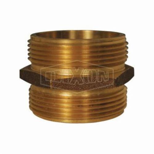 DOMESTIC DBL MALE HEX NIPPLE BRASS