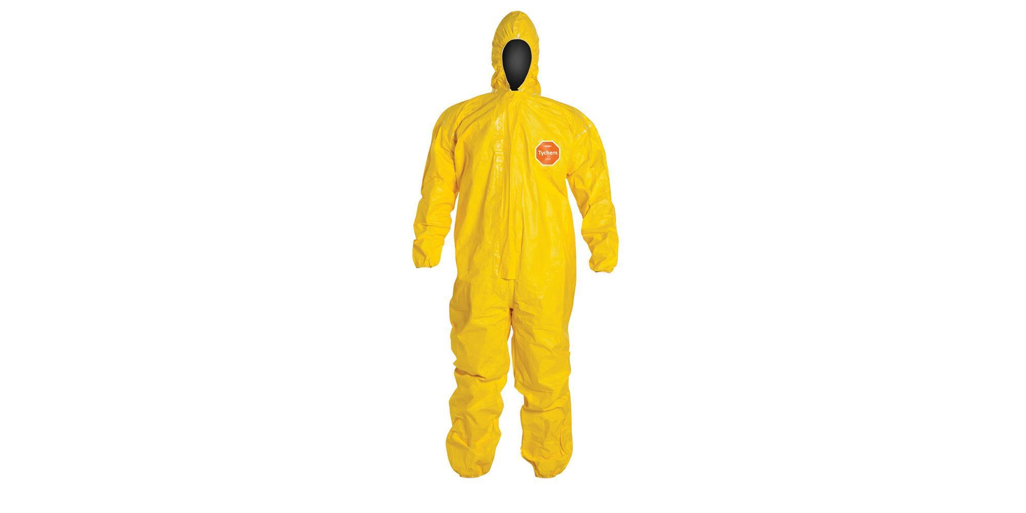 COVERALL 3XL YEL 10 MIL TYCHEM 2000 STD