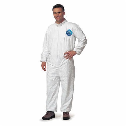 COVERALL DISPOSABLE 5XL WHT 33-1/2IN