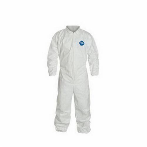 COVERALL DISPOSABLE XL WHT 29-1/2IN TEAR