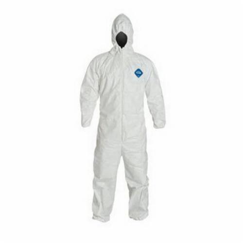 COVERALL DISPOSABLE 5XL WHT 33-1/2IN