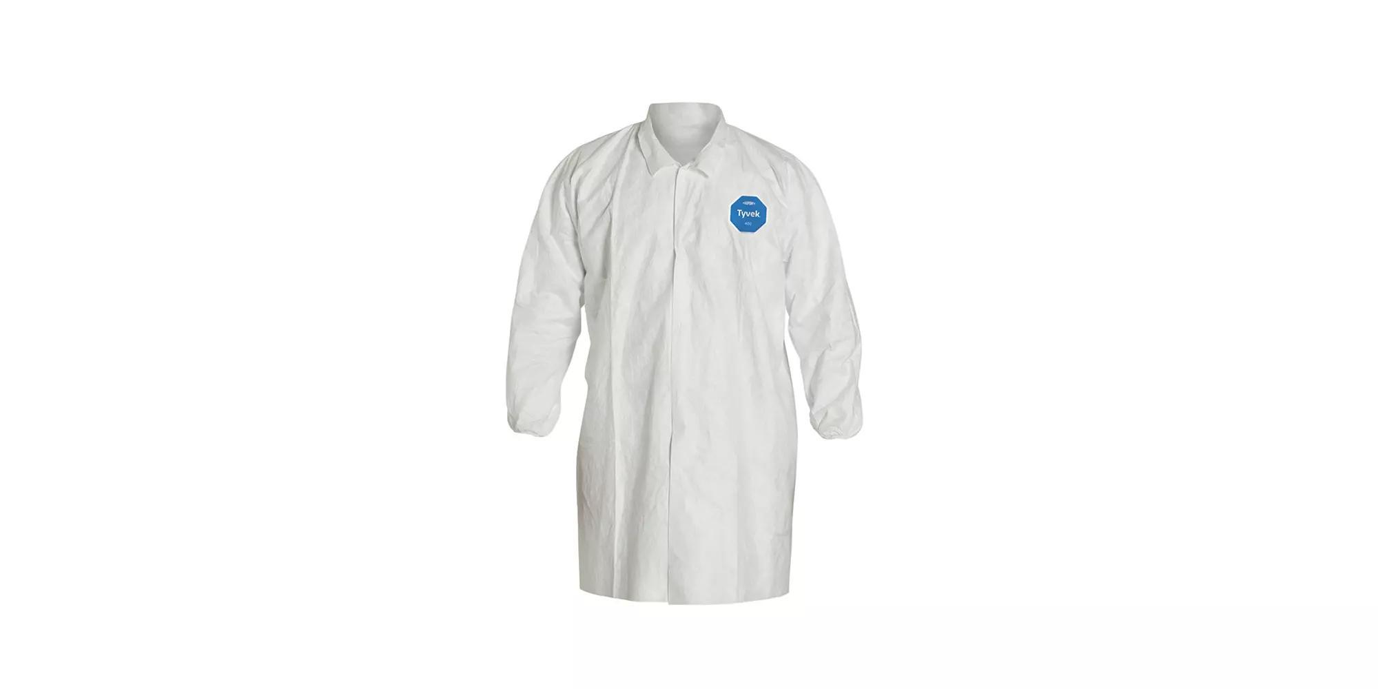 FROCK DISPOSABLE 3XL WHT 44-1/2IN STD