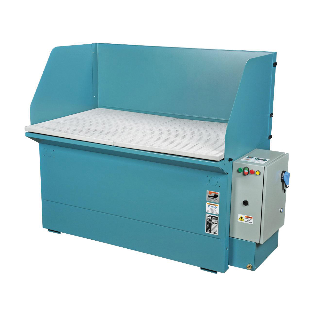 Dynabrade® 64402 Metal Capture Downdraft Table, 60 in L x 36 in W Table, 3 hp Power Rating, 230 V AC, 1800 cfm Air Flow