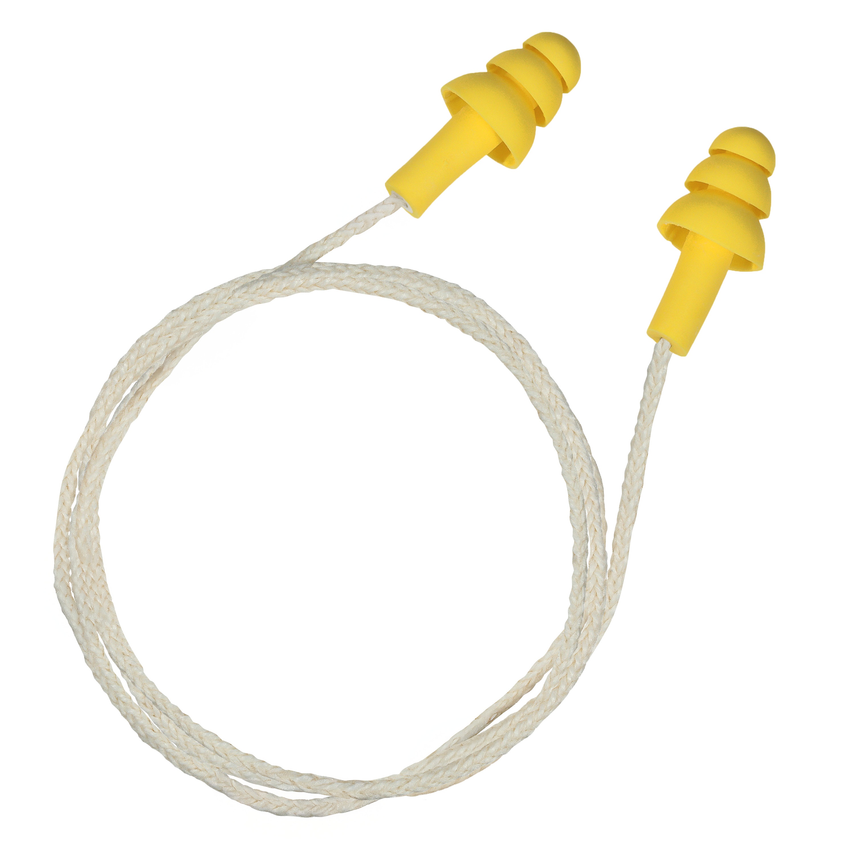 EAR PLUG 25DB FLANGED REUSABLE CORDED