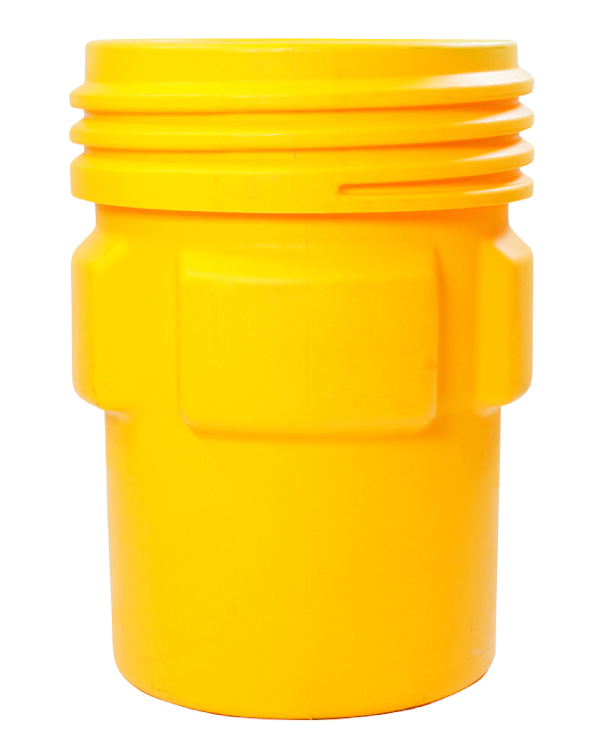 DRUM OVERPACK 95GAL SCR-ON LID HDPE YEL