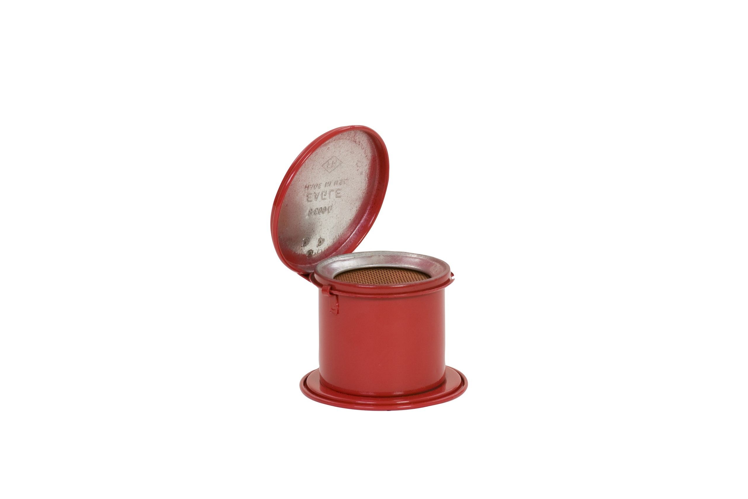 EAGLE BENCH CAN: 1/8 GAL CAPACITY POWDER
