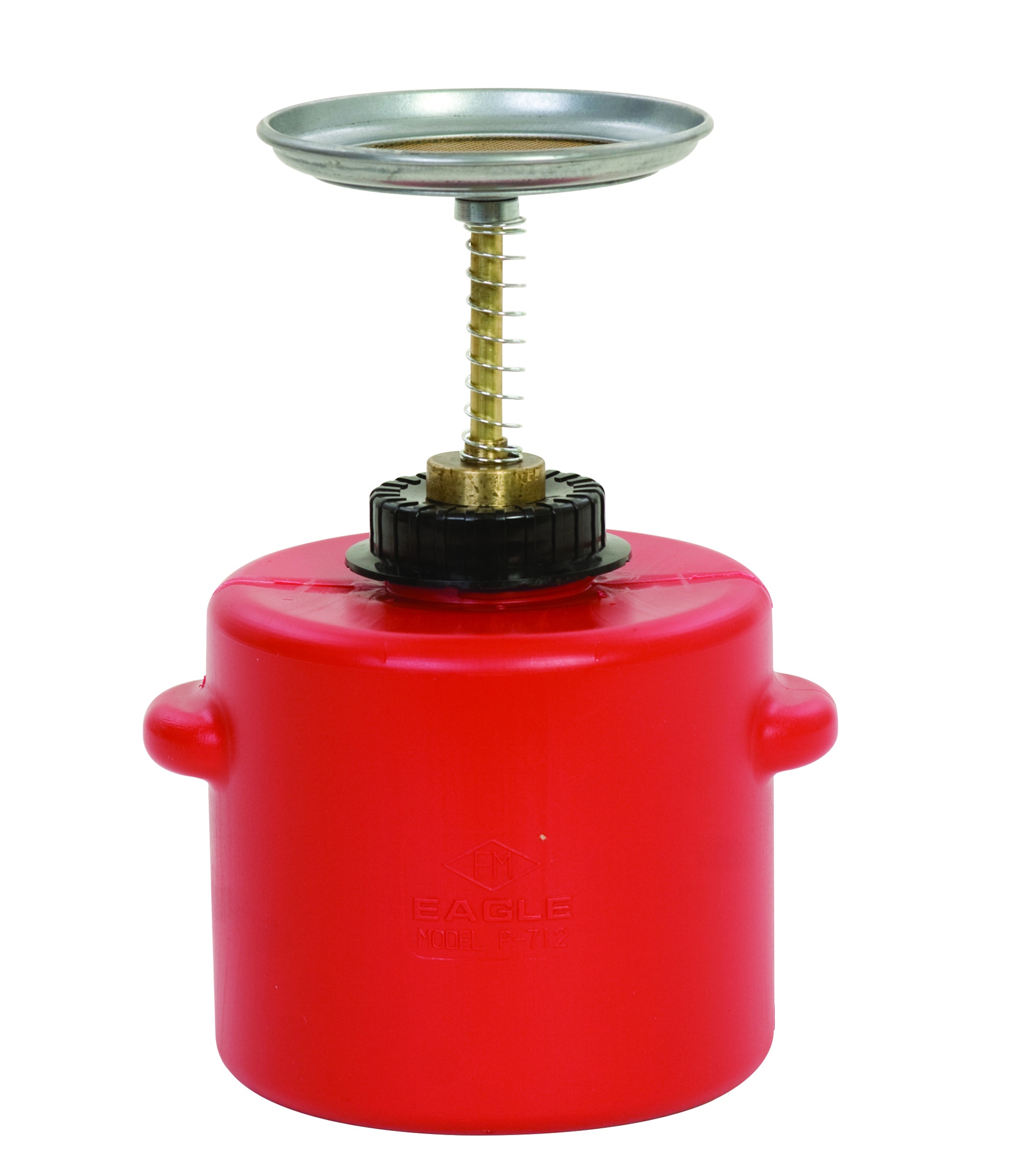 CAN PLGR 2QT 6-1/2X11IN HDPE R BRS