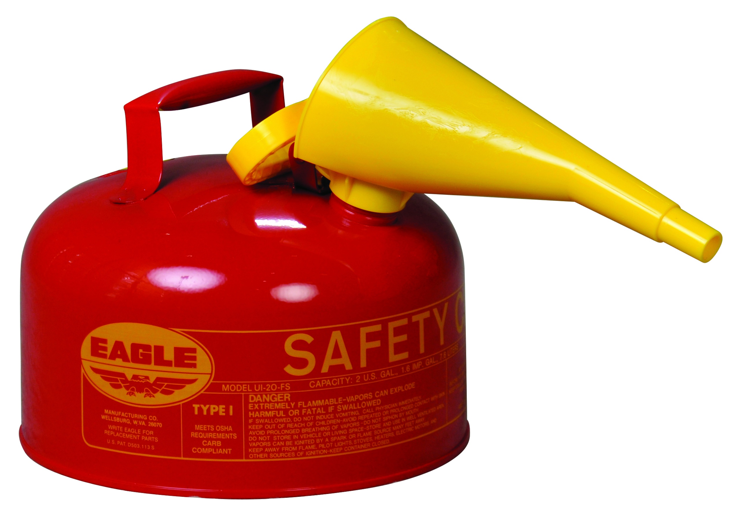 CAN SAF 2GAL 11-1/4IN HOT DIPPED GALVS R