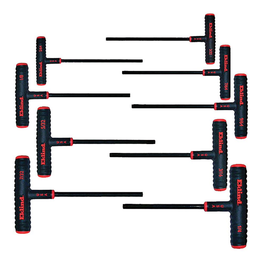 SET KEY IMPRL 9 5/64 TO 1/4IN T-HDL R