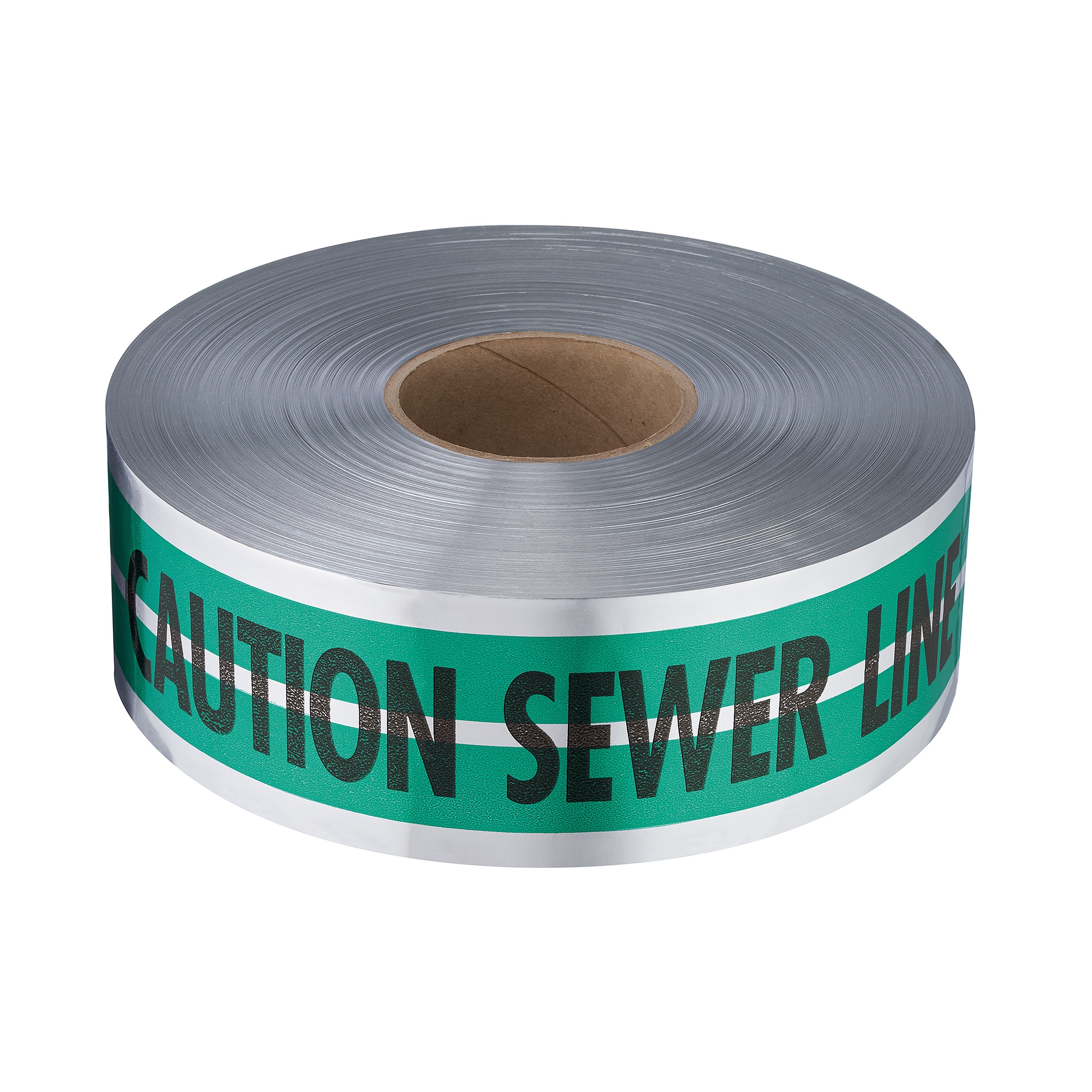 Empire® 31-053 Detectable Premium Underground Utility Tape, Green, 1000 ft L 3 in W 5 mil THK