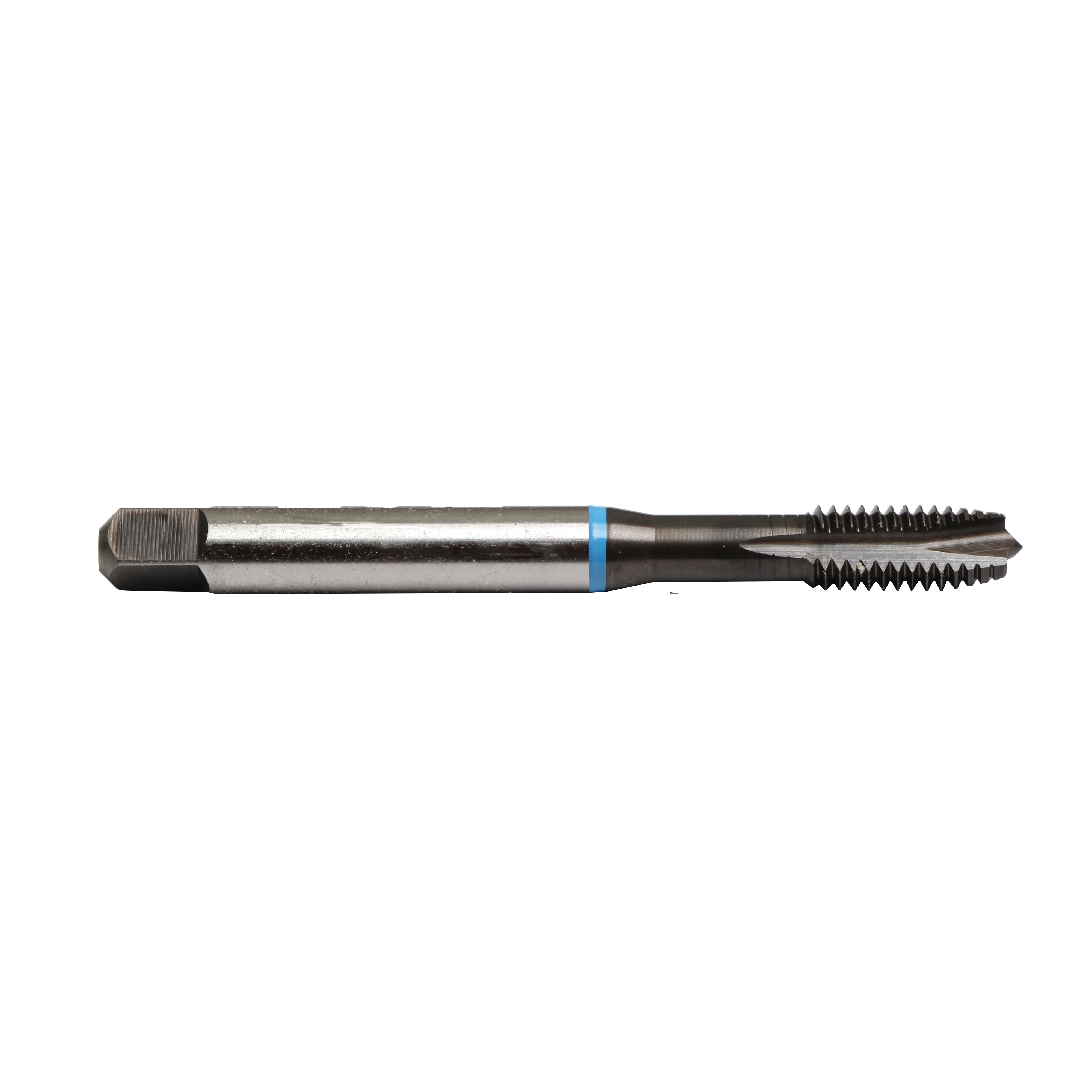 Emuge BU203010.5003 Rekord 1B-VA BU203010 Form B Reinforced Shank Straight Flute Spiral Point Tap, Right Hand Cutting, #4-40 Thread, Plug Chamfer, 2 Flutes, Uncoated, HSS-E