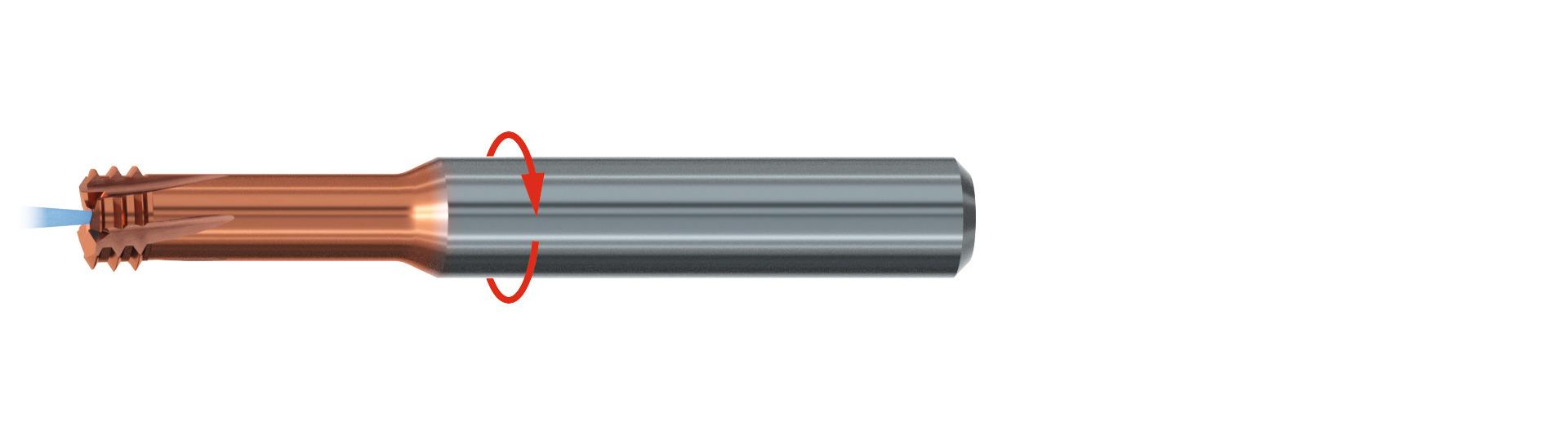 HL FLUTE THD MILL 5/16-24 UNF 58MM 5 8MM