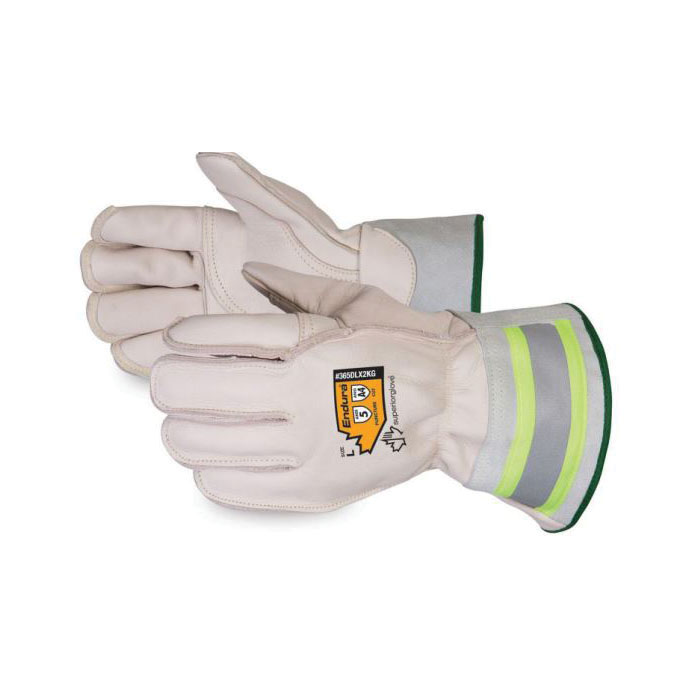 DELUXE LINEMAN GLOVE REFLECTIVE CUFF