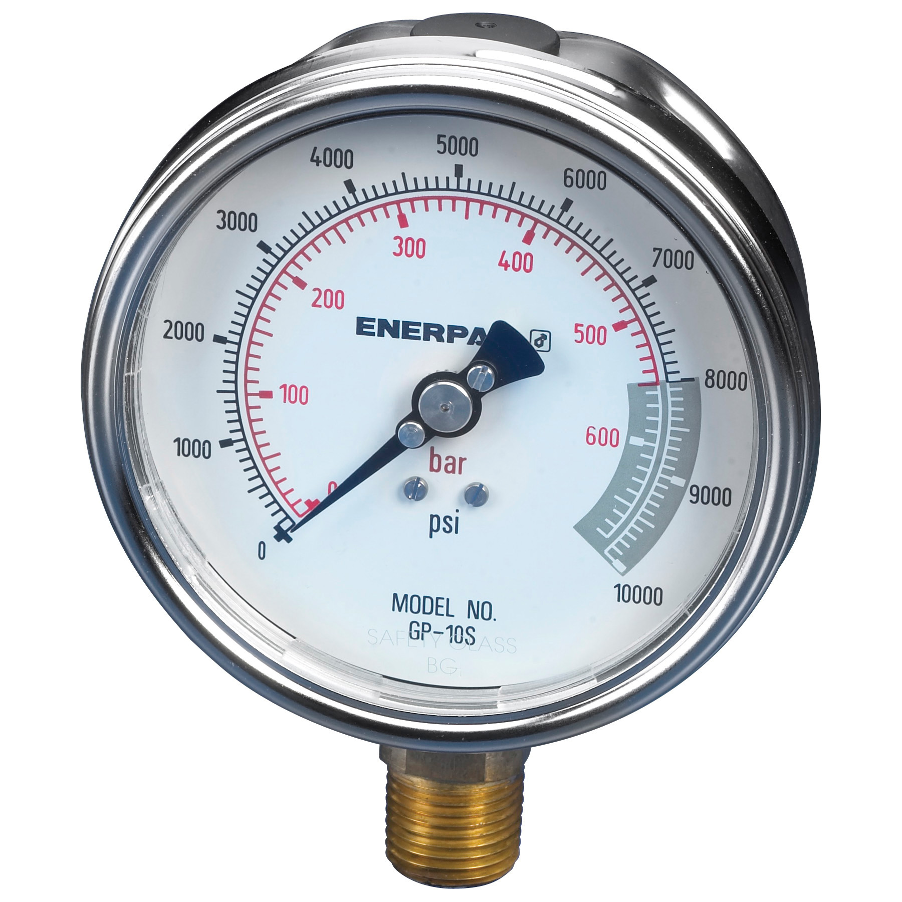 GAUGE PRESS AND F HC 0TO10000PSI 4IN