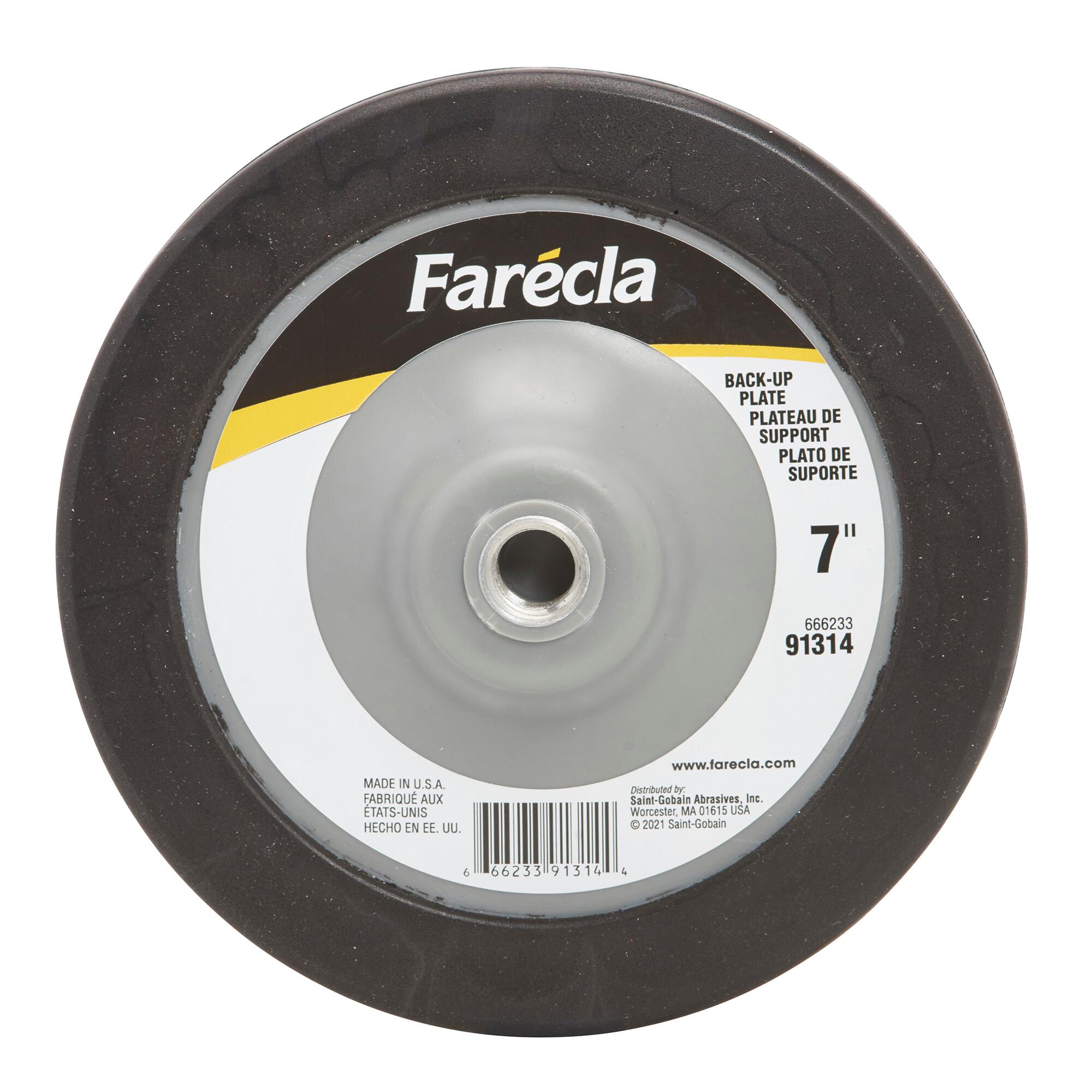 Farecla 66623391314 Back-Up Plate Abrasive Part, 8 in Dia Pad