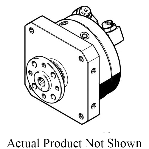 Festo 547579 DSM Double Acting Semi-Rotary Drive With Flanged Shaft, Fixed Stop and Position Sensing, 0 to 270 deg Rotation, 5 N-m Torque, 25 mm Bore
