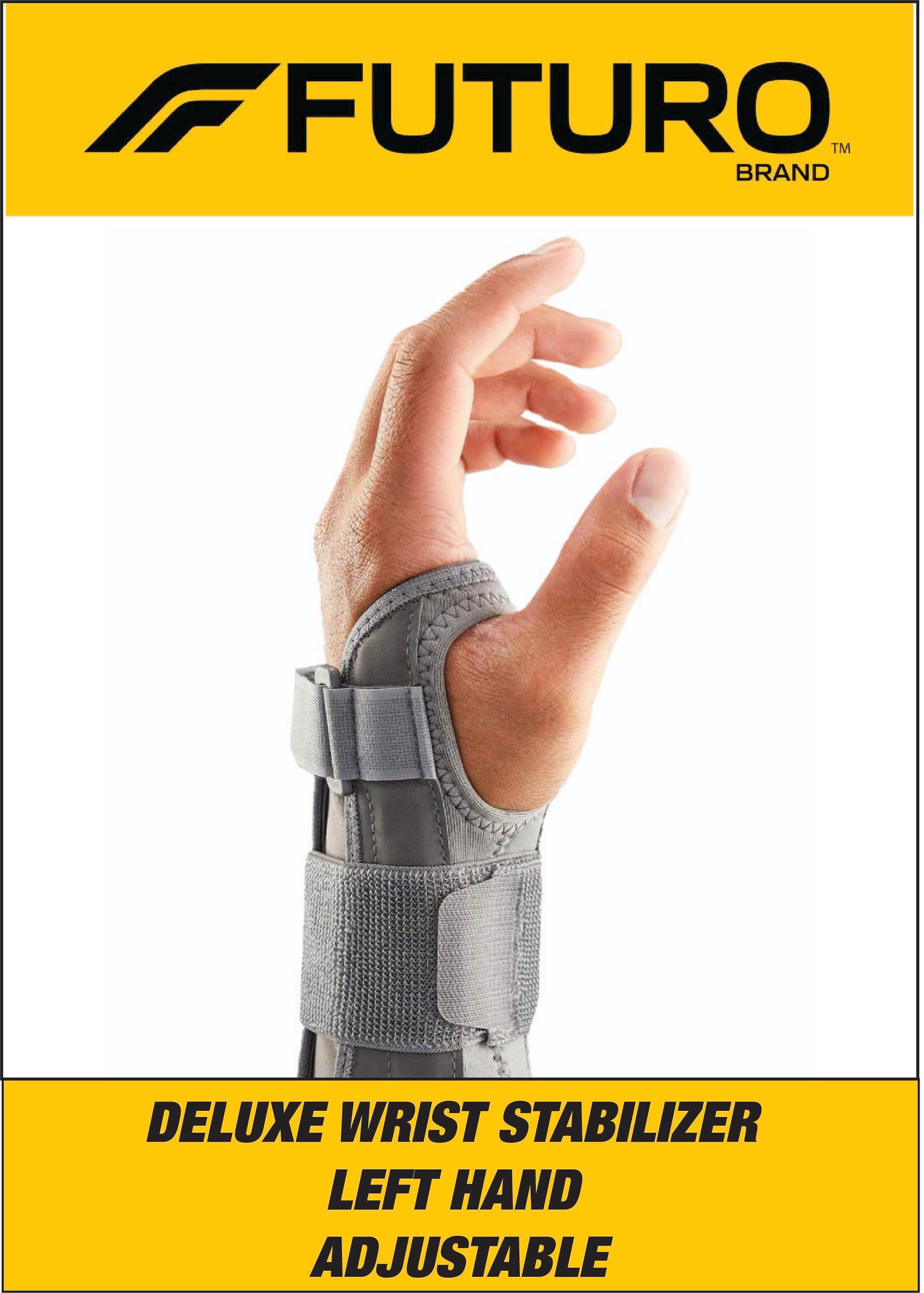 WRIST SPRT AND WRAPS ADJUSTABLE LEFT