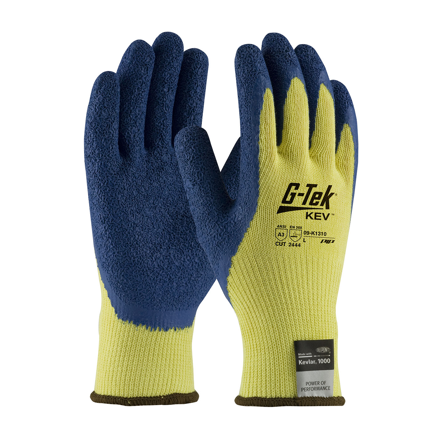 GLOVES CUT-RESISTANT L LATEX KNIT WRIST
