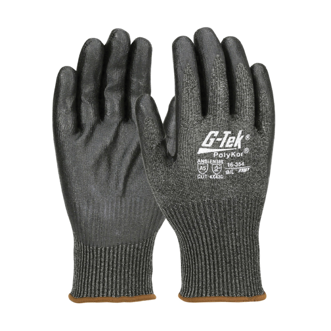 GLOVES CUT-RESISTANT 2XL POLYKOR FBR A5