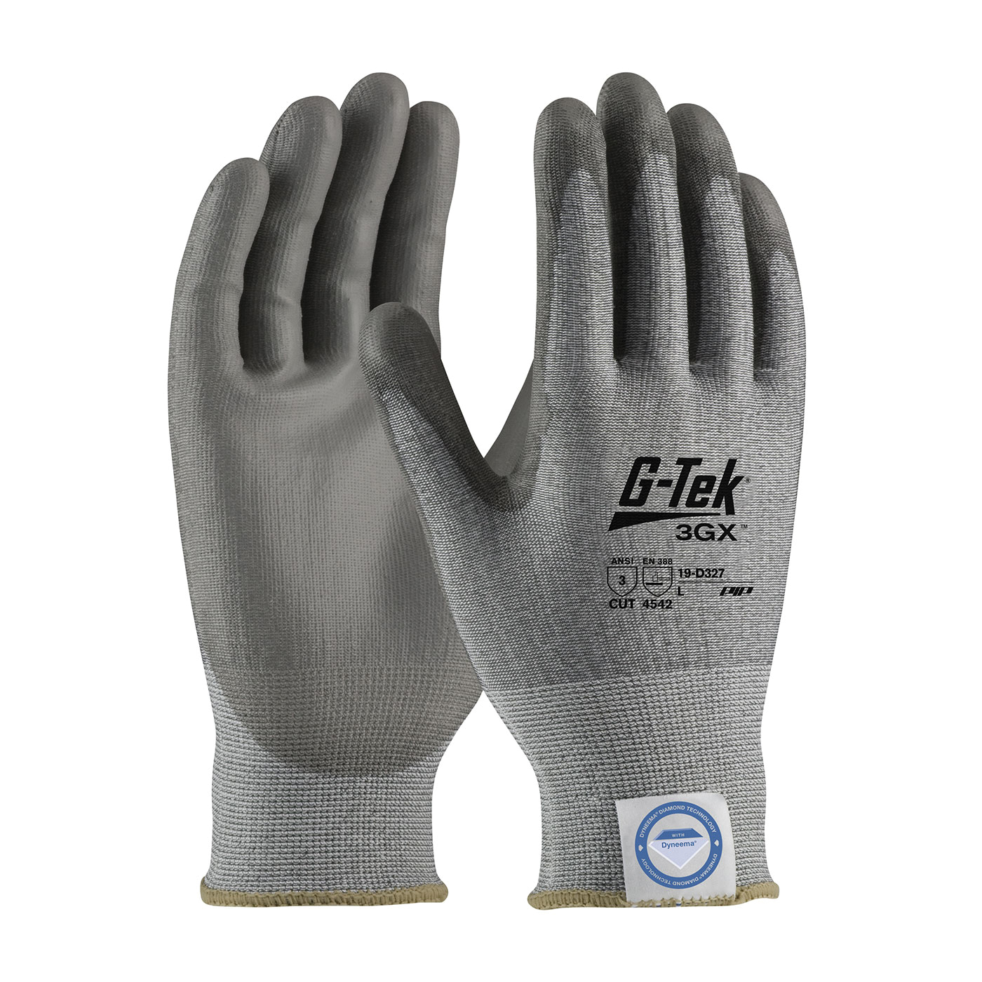 GLOVES RESISTANT CUT XL POLYURETHANE GRA