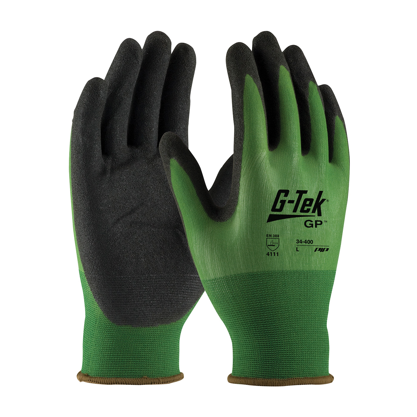 GLOVES GP CTD XL NITRILE 18 GA NYL NYL