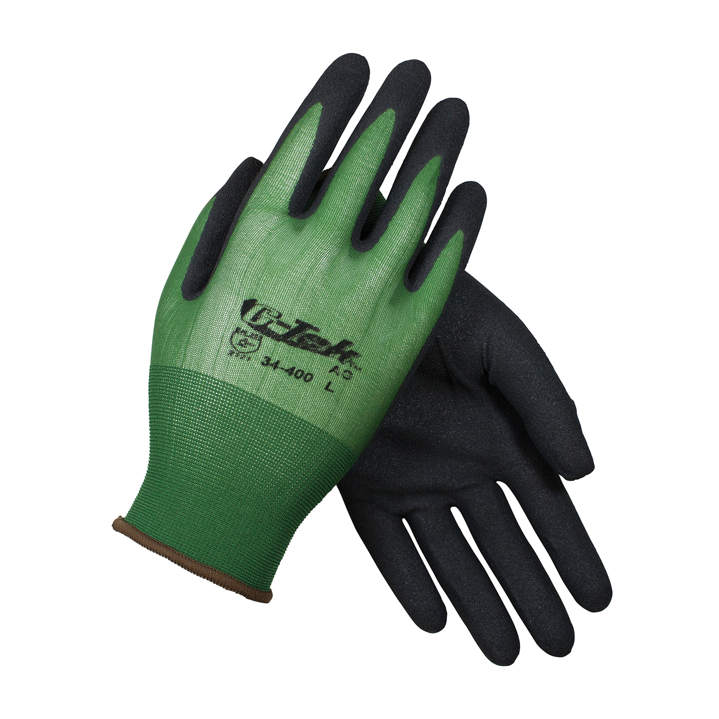 GLOVES GP CTD XL NITRILE 18 GA NYL NYL