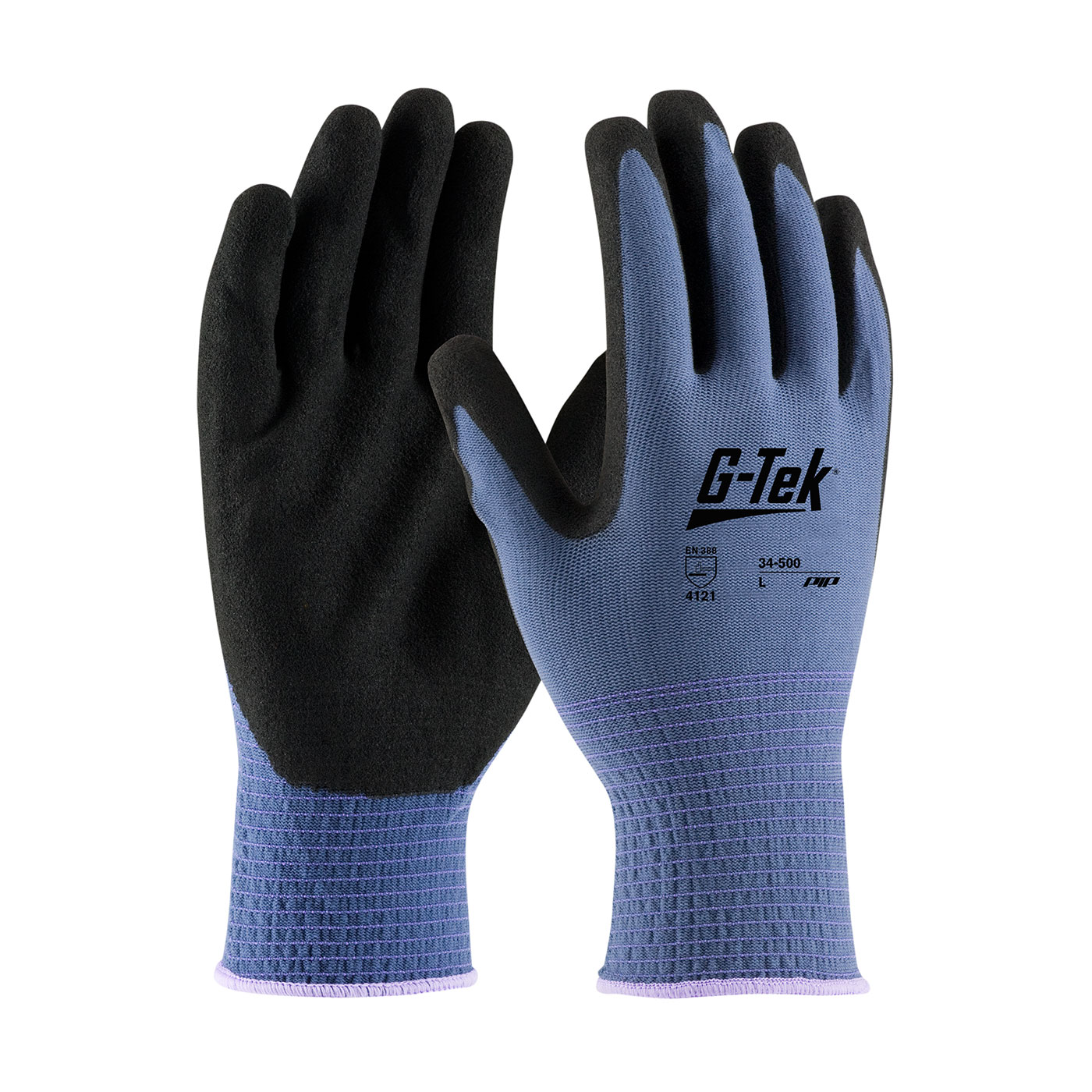 GLOVES GP WORK CTD M NITRILE/NYL NITRILE