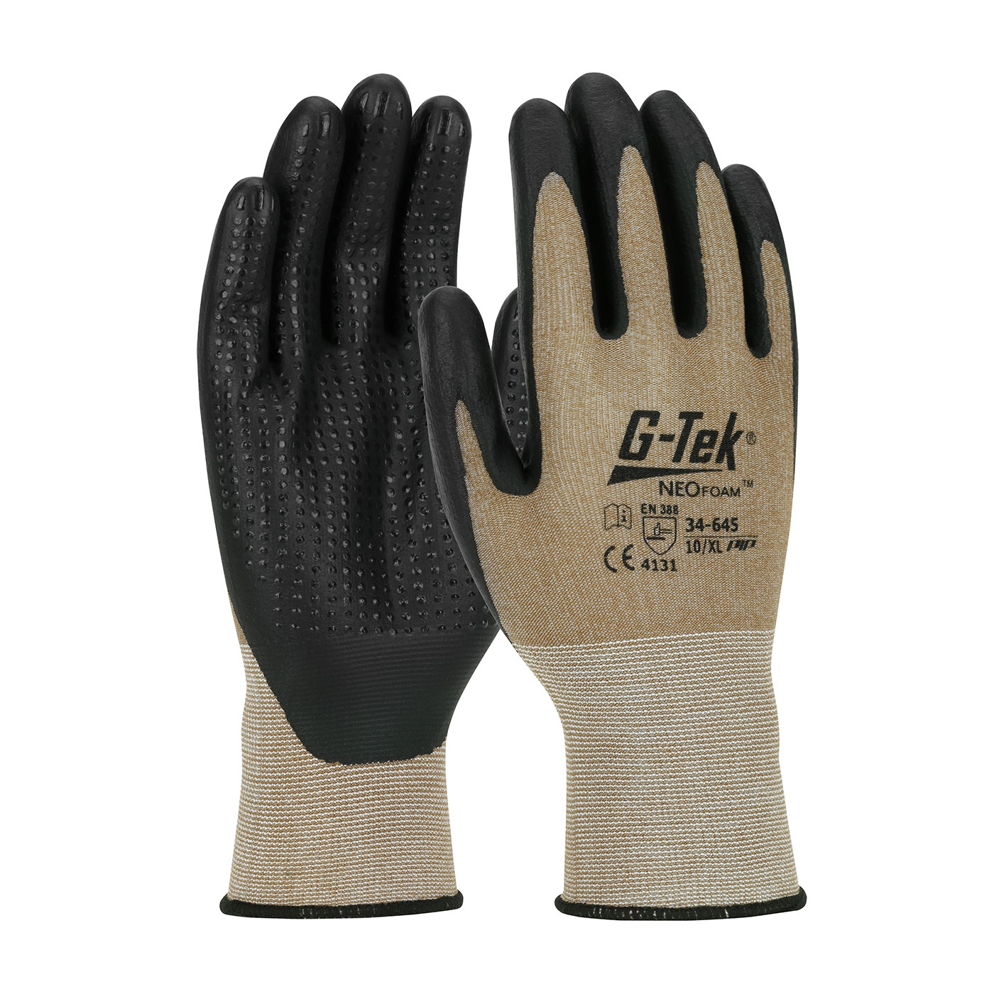 GLOVES GP WORK CTD SMLS KNIT/FOAM GRIP