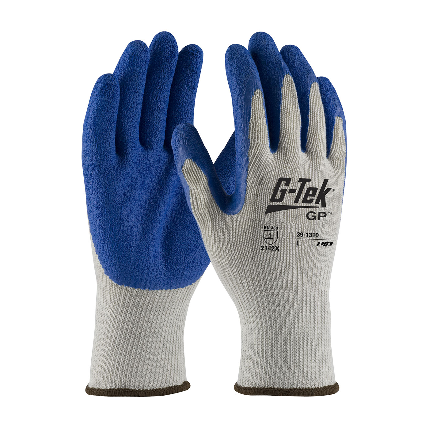 GLOVES GP WORK CTD L COTTON/POLYEST