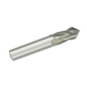 GARR 57416 Center Cutting Drill Mill, 3/4 in Dia, 100 deg Point, 4 Flutes, 1-1/2 in L Flute, 1-1/2 in L of Cut, 4 in OAL, Uncoated