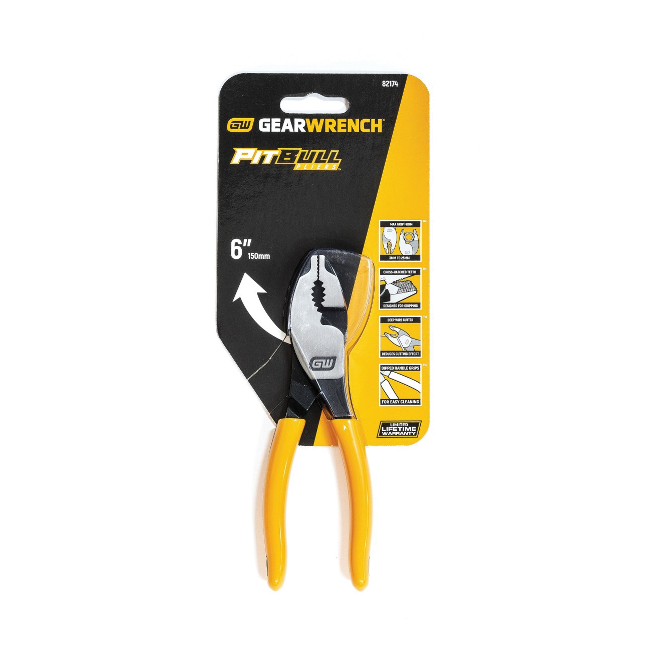 PLIER JT SLIP ALY STL 6IN ASME SPECIFIED