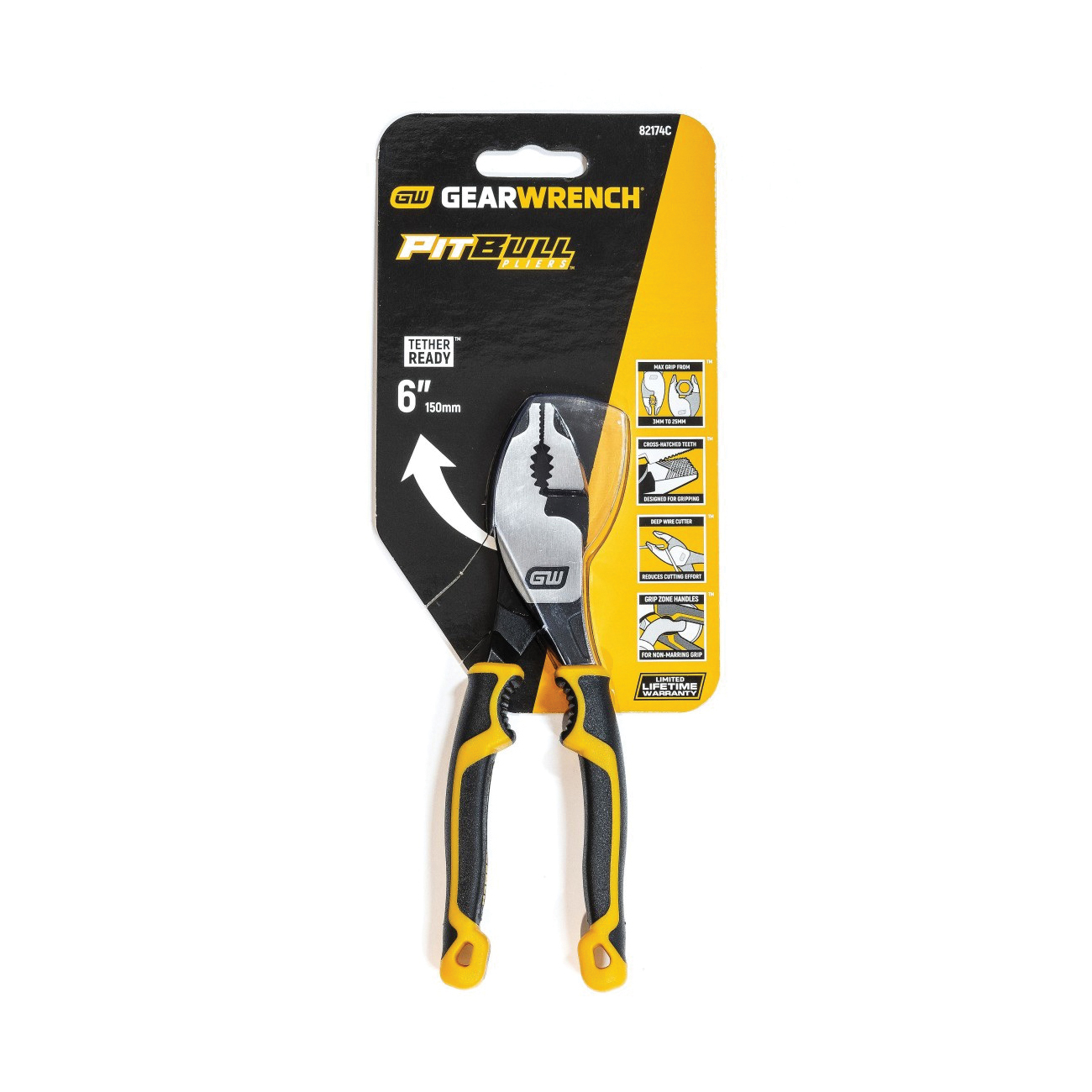 PLIER JT SLIP ALY STL 6IN ASME SPECIFIED