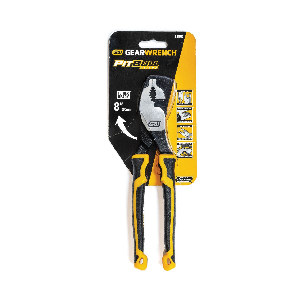 PLIER JT SLIP ALY STL 8IN ASME SPECIFIED