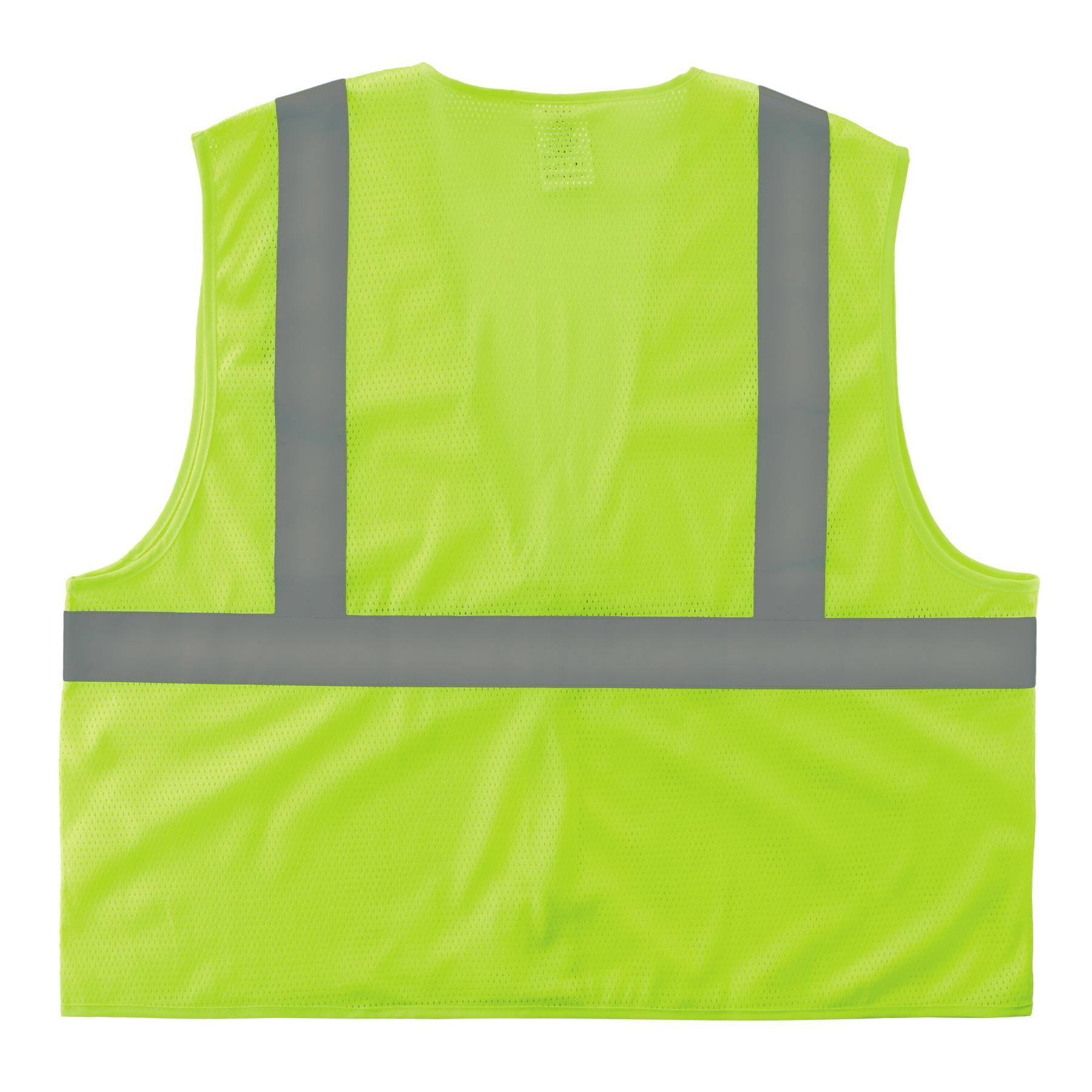VEST ECONO SUPER 2XL/3XL HI-VIZ LIME SIL