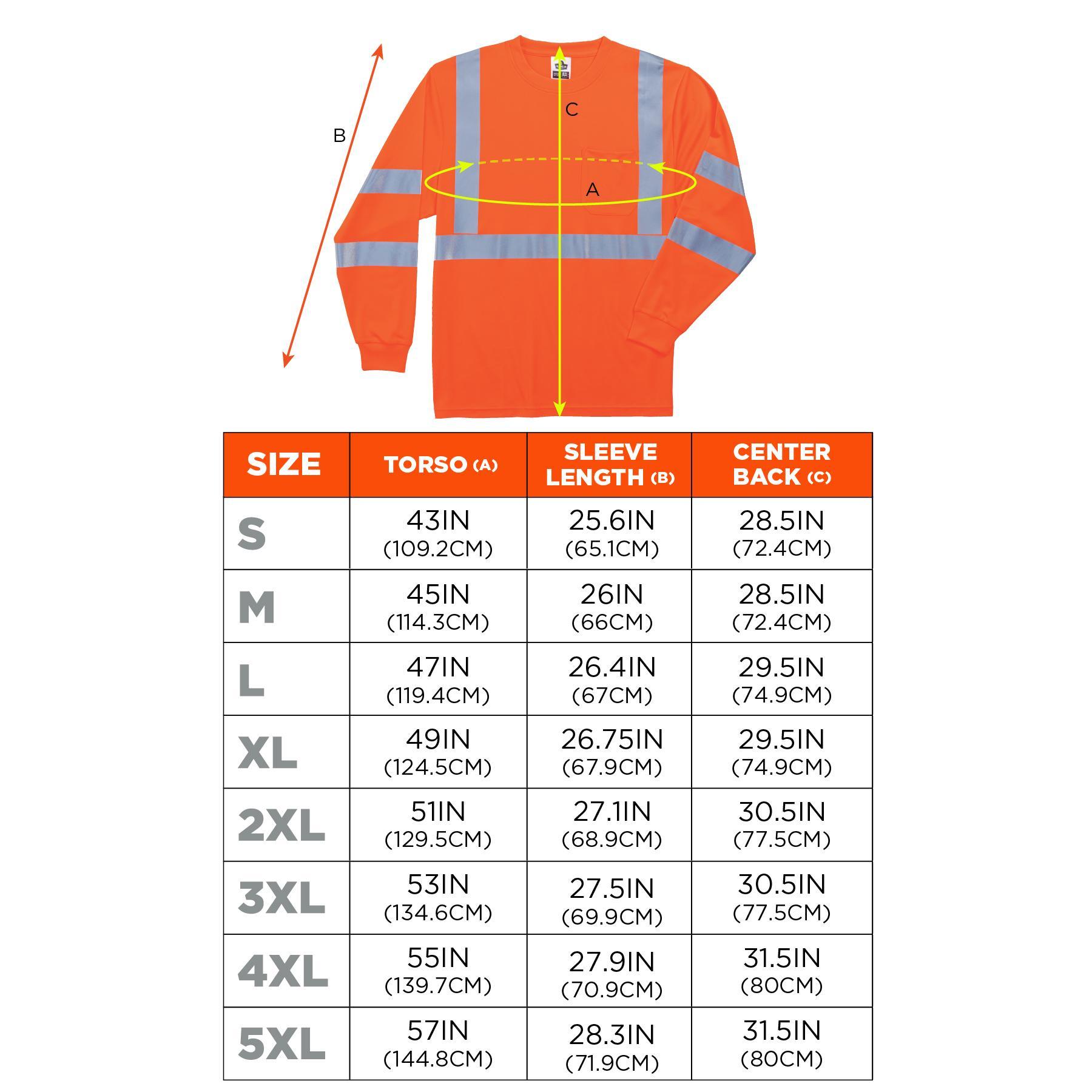 T-SHIRT MENS 2XL HI-VIZ ORN POLYEST