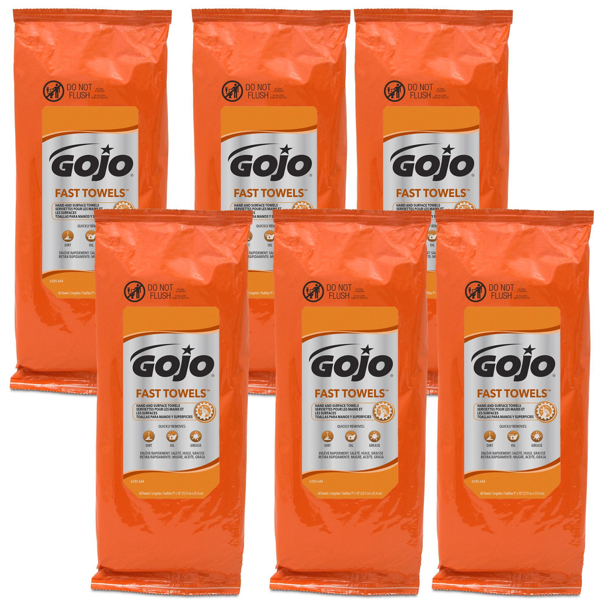 TOWEL FAST PP 9IN CITRUS PACKET