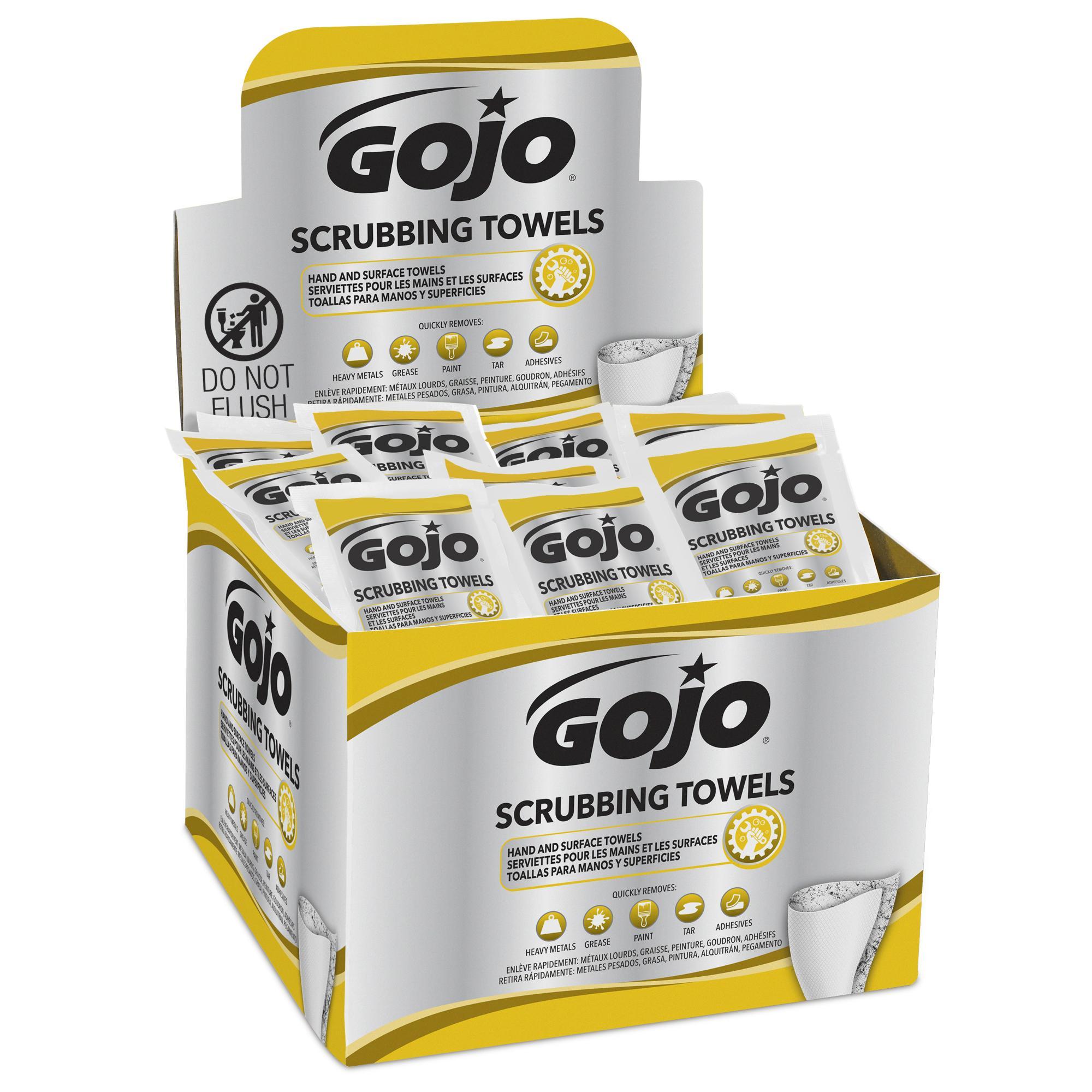 TOWEL SCRUBBING PP 10-1/2IN CITRUS