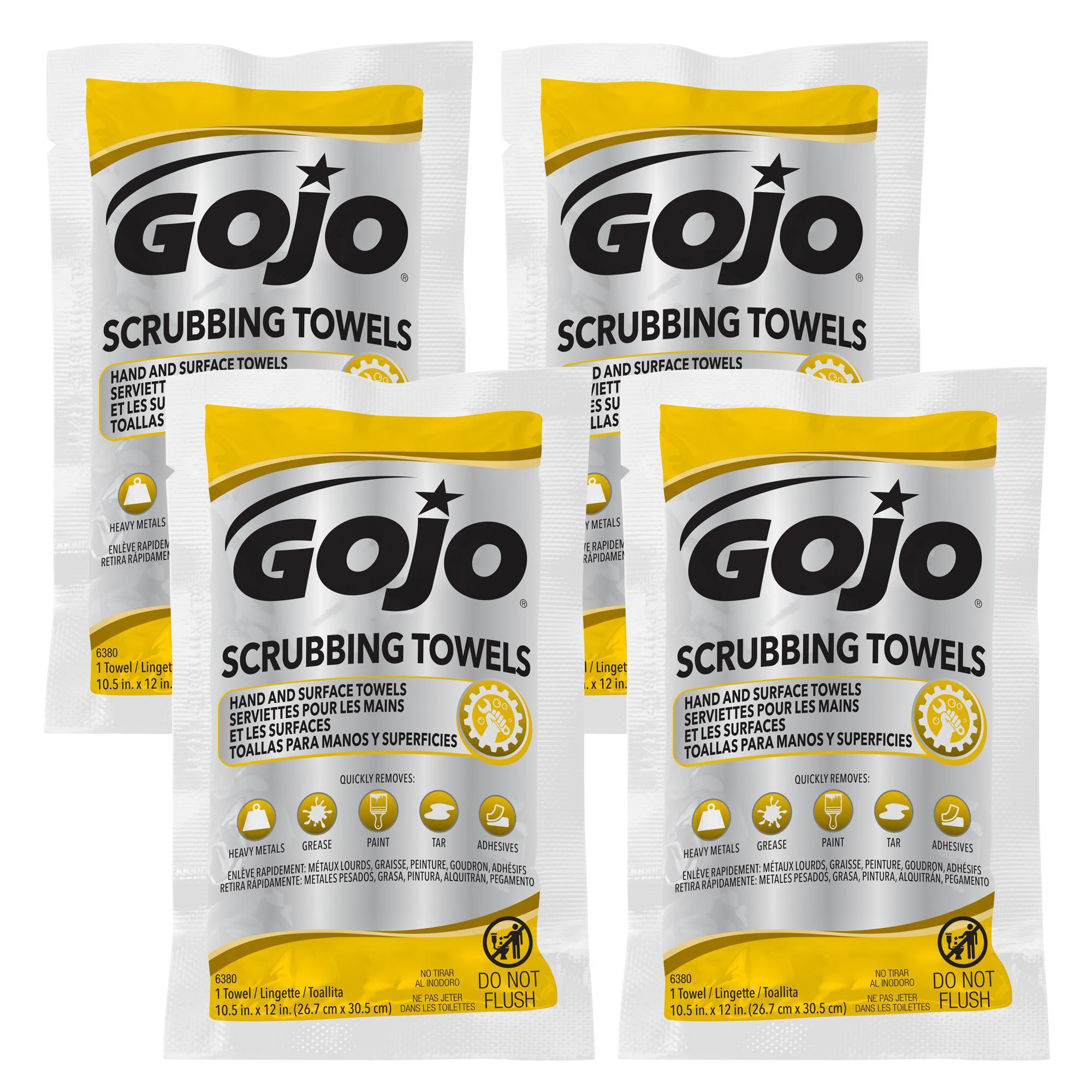 TOWEL SCRUBBING PP 10-1/2IN CITRUS