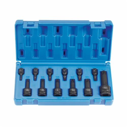 ASSORTED DRIVE STAR IMPACT SKT SET 12PC