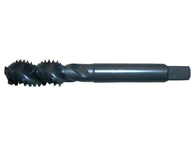 Greenfield Threading 281957 SFHD CNC Heavy Duty Tap, Right Hand Cutting, #6-32 Thread, 2B Thread Limit, Plug Chamfer, (3) Flutes, Oxide Treated, HSS