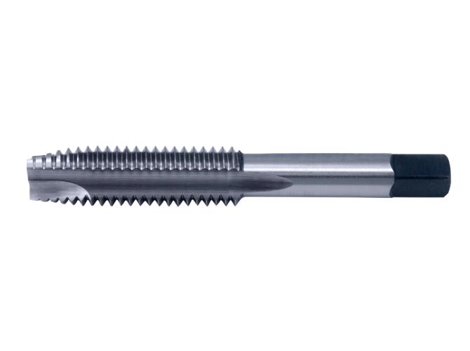 Greenfield Threading 313520 SPGP5 Standard Tap, Right Hand Cutting, M12x1.25 Thread, D11 Thread Limit, Plug Chamfer, (3) Flutes, Uncoated, HSS