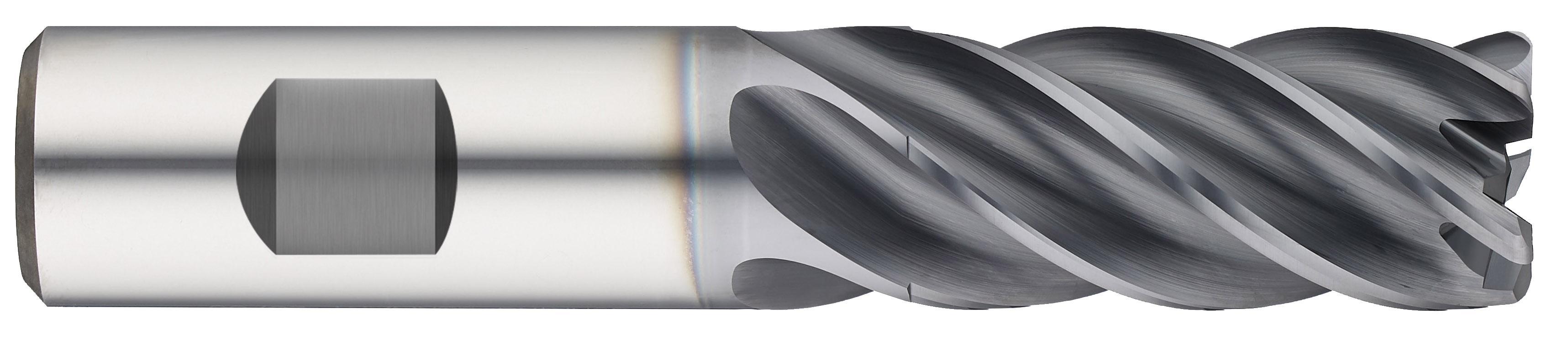 3/4IN 5-SPEED END MILL STD CORNER RAD